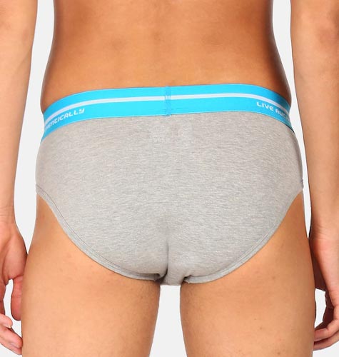 Men Pack Of 2 Assorted Basic Briefs IYAH-NG0-P2